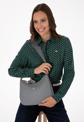 Kadın Gri Omuz Çantası - 50317803003