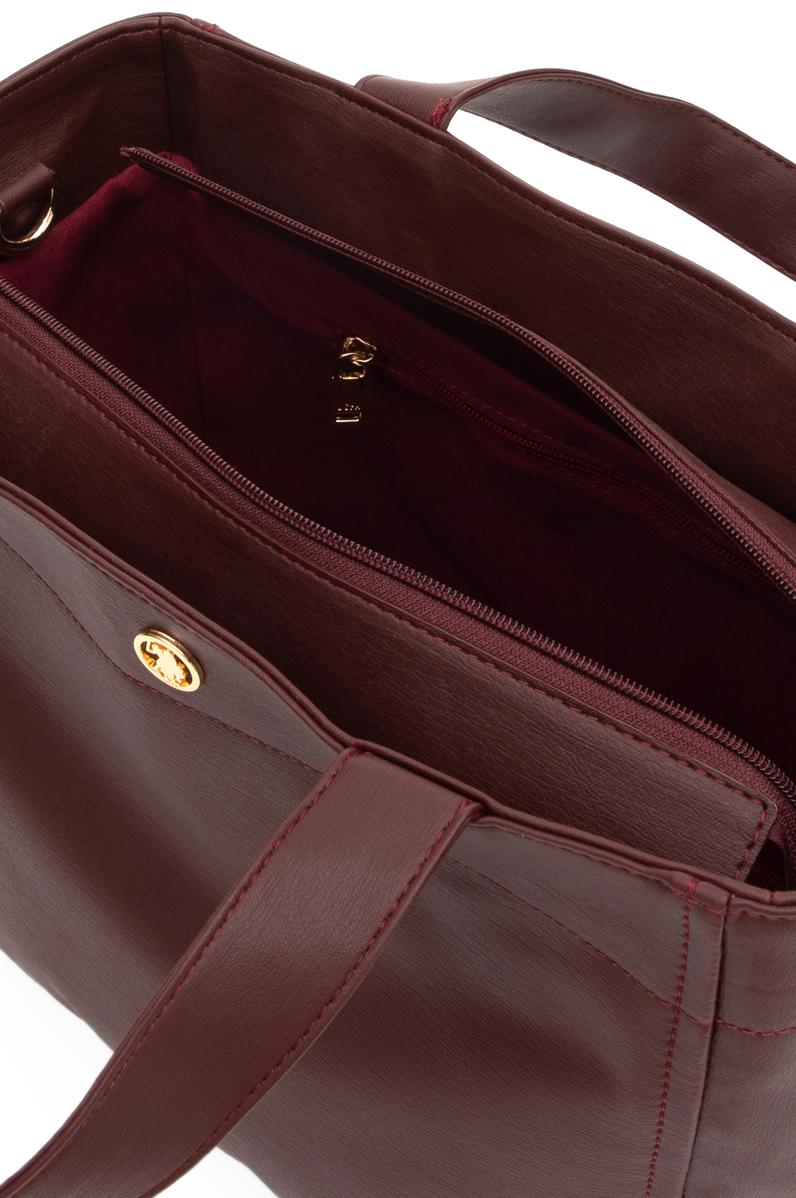 Kadın Bordo Kol Çantası