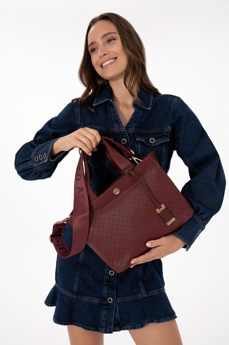 Kadın Bordo Kol Çantası