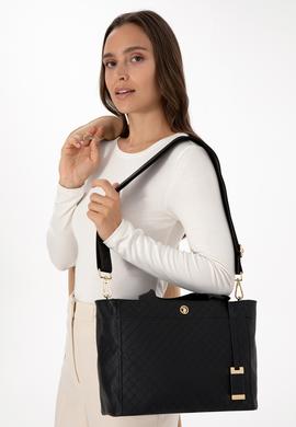 Kadın Siyah Kol Çantası - 50317799001