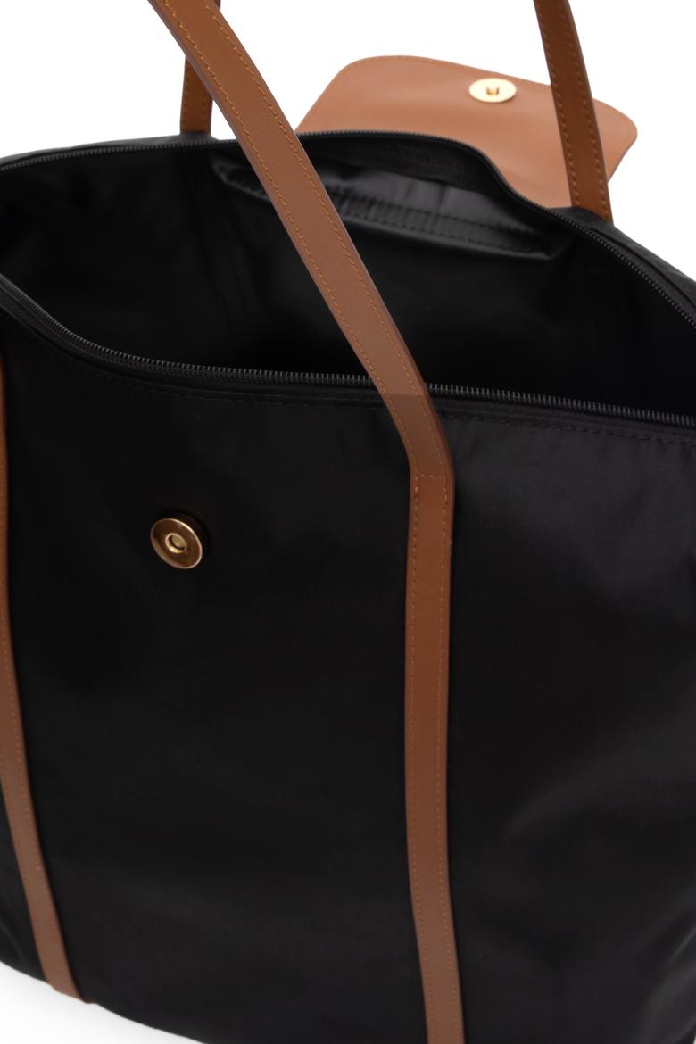 Kadın Siyah Kapitone Kol Çantası - 50317834001