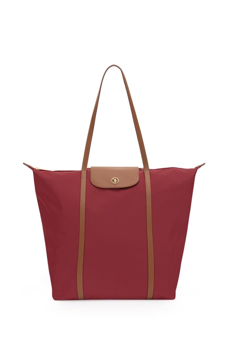 Kadın Bordo Kapitone Kol Çantası - 50317834003