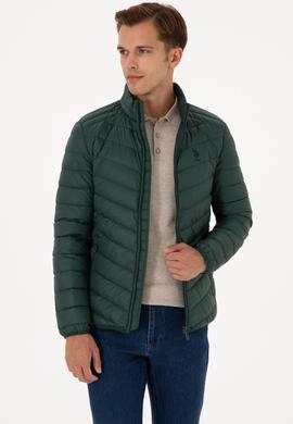 Erkek Koyu Yeşil Mont - 50310071049