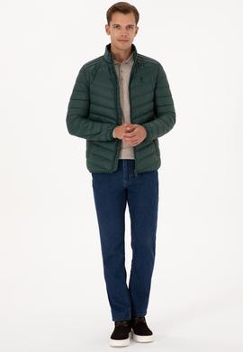 Erkek Koyu Yeşil Mont - 50310071049