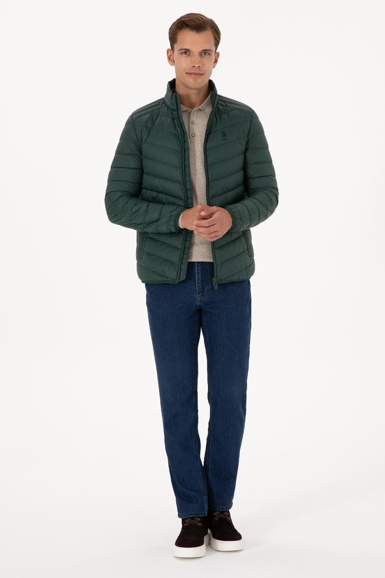 Erkek Koyu Yeşil Mont - 50310071049