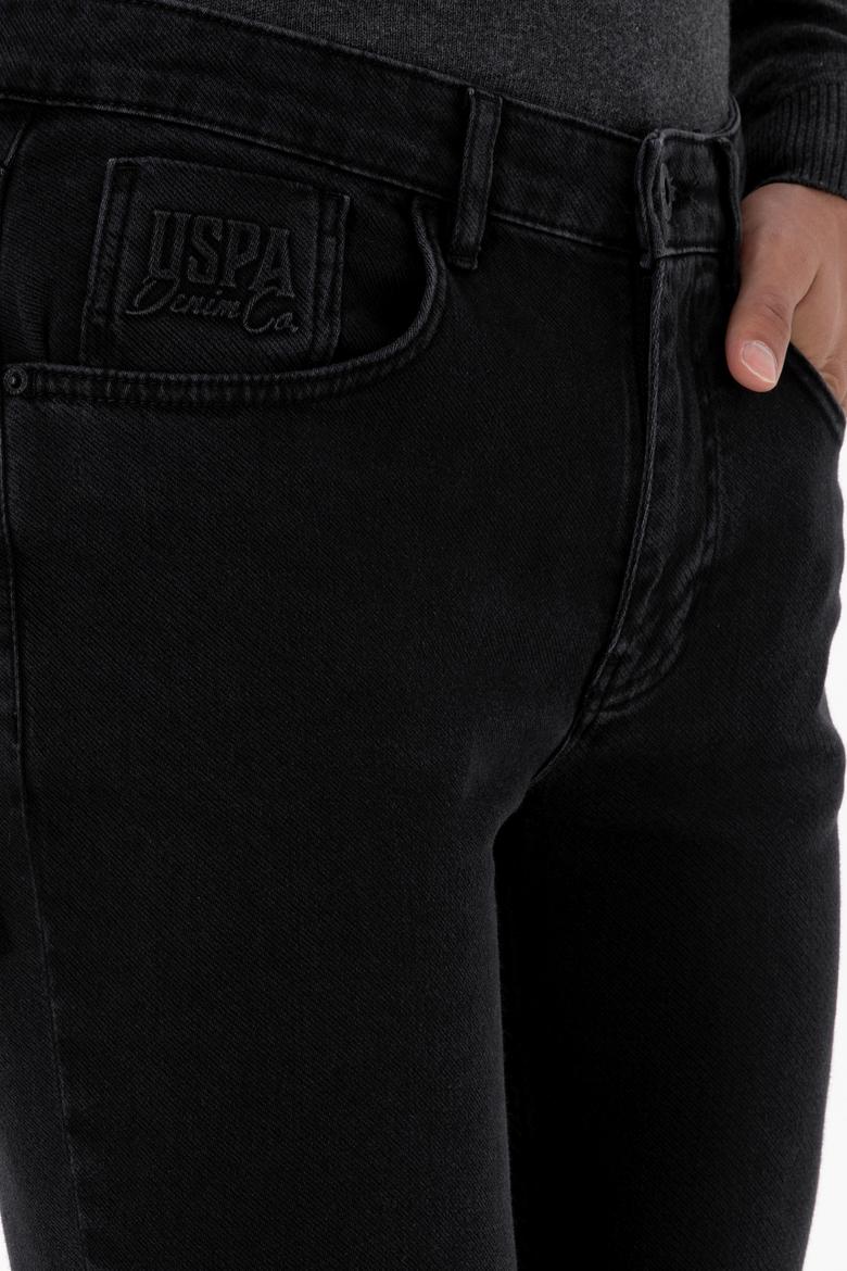 Erkek Siyah Slim Fit Jean Pantolon - 50307713051