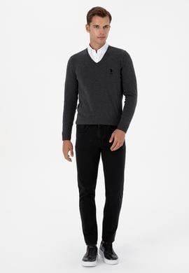 Erkek Siyah Slim Fit Jean Pantolon - 50307713051