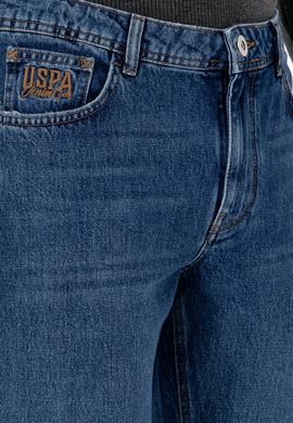 Erkek Mavi Straight Fit Jean Pantolon - 50308169033