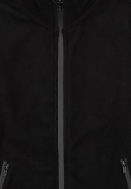 Erkek Çocuk Siyah Fermuarlı Sweatshirt - 50313853057