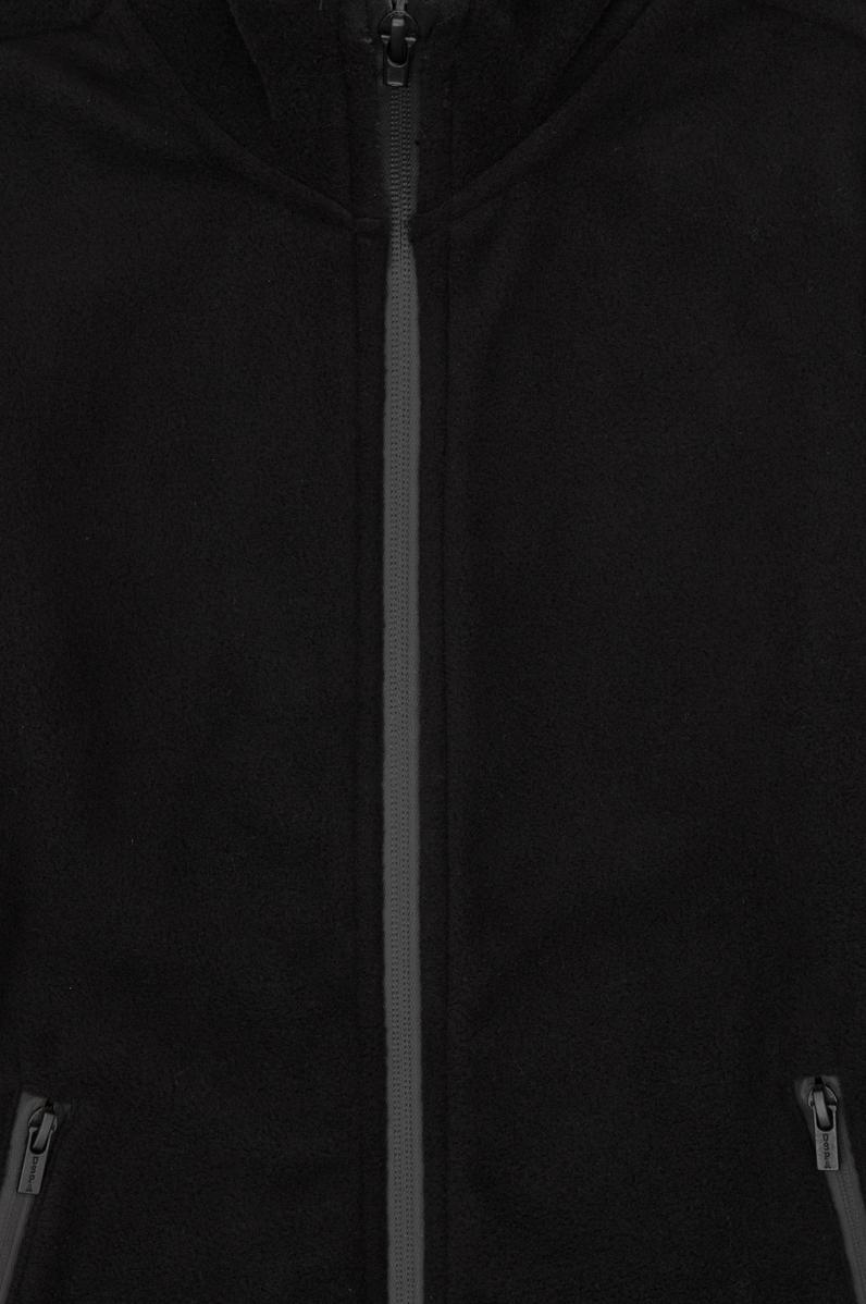 Erkek Çocuk Siyah Fermuarlı Sweatshirt