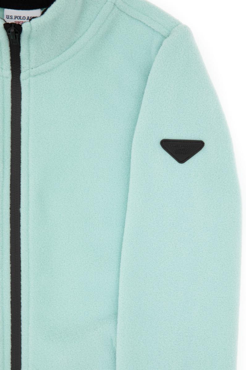 Erkek Çocuk Mint Örme Hırka