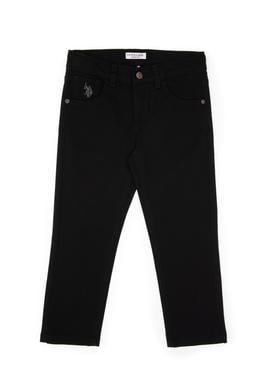 Erkek Çocuk Siyah Kanvas Pantolon - 50317183004