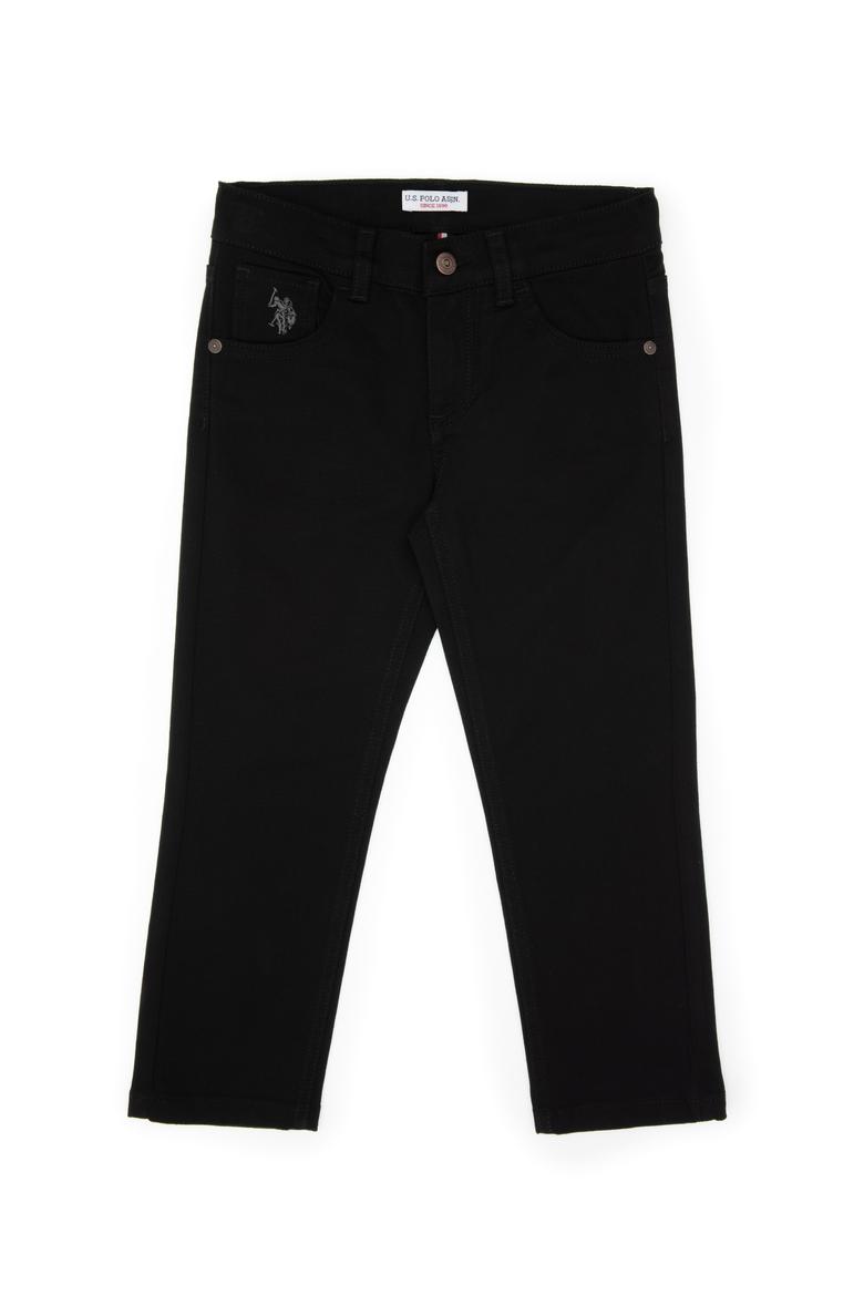 Erkek Çocuk Siyah Kanvas Pantolon - 50317183004