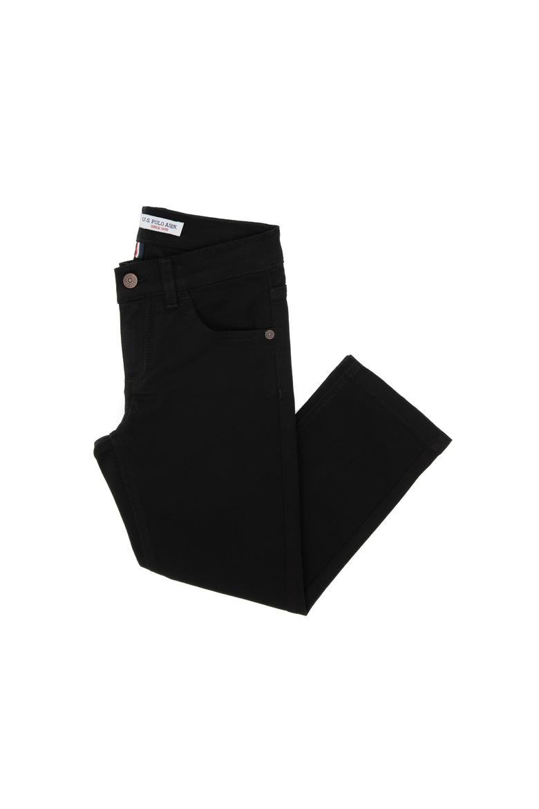 Erkek Çocuk Siyah Kanvas Pantolon - 50317183004