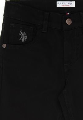 Erkek Çocuk Siyah Kanvas Pantolon - 50317183004