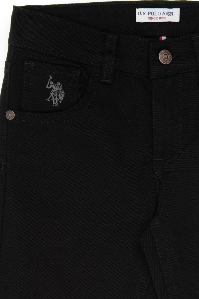 Erkek Çocuk Siyah Kanvas Pantolon - 50317183004