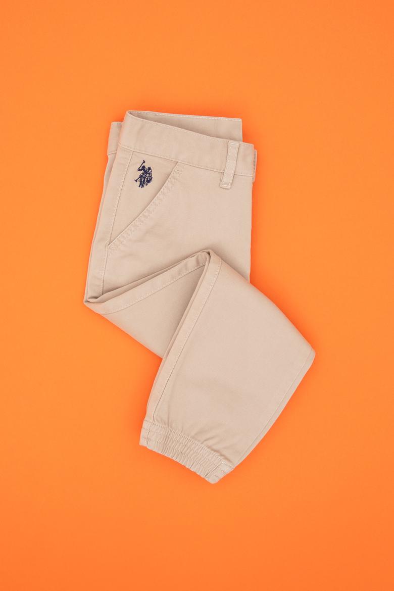 Erkek Çocuk Koyu Bej Kanvas Pantolon - 50317270020