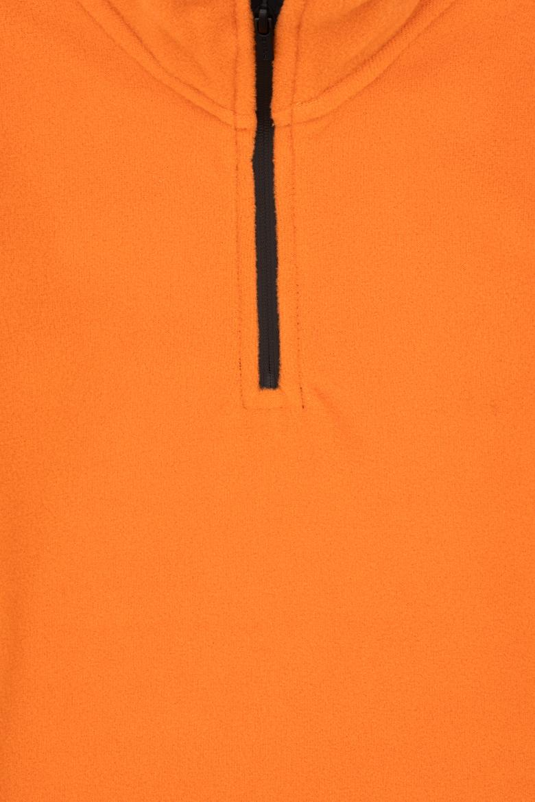 Erkek Çocuk Bakır Yarım Fermuarlı Sweatshirt - 50313841084