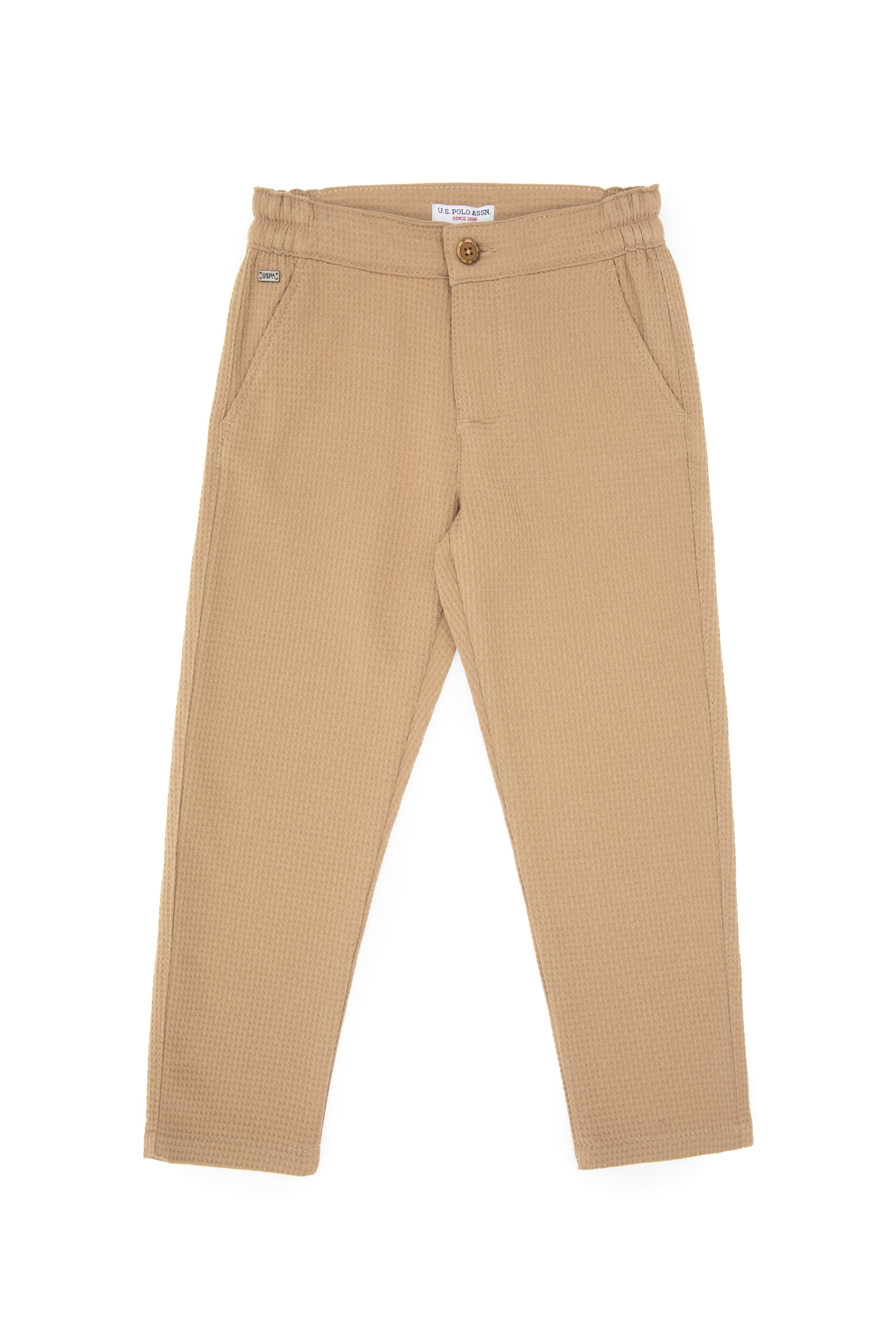 Erkek Çocuk Camel Kanvas Pantolon - Image 5
