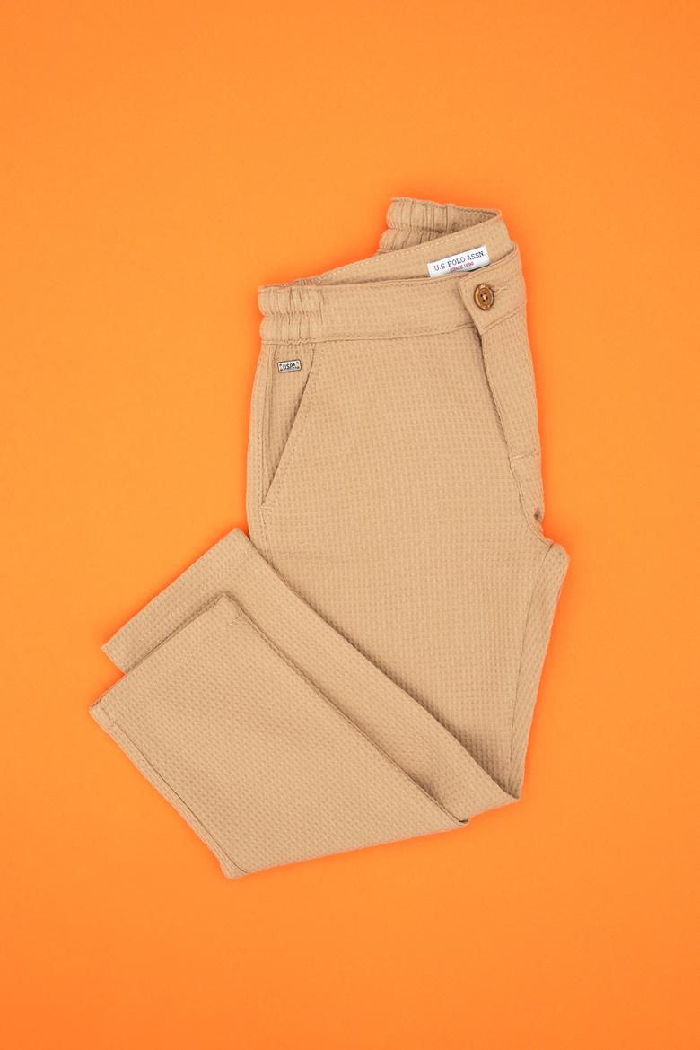 Erkek Çocuk Camel Kanvas Pantolon - 50317274015