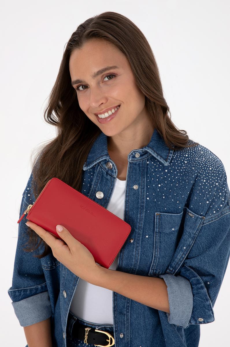Kadın Kırmızı Cüzdan