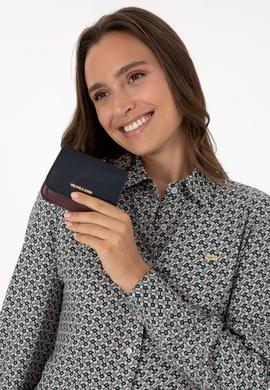 Kadın Lacivert Cüzdan - 50314884003