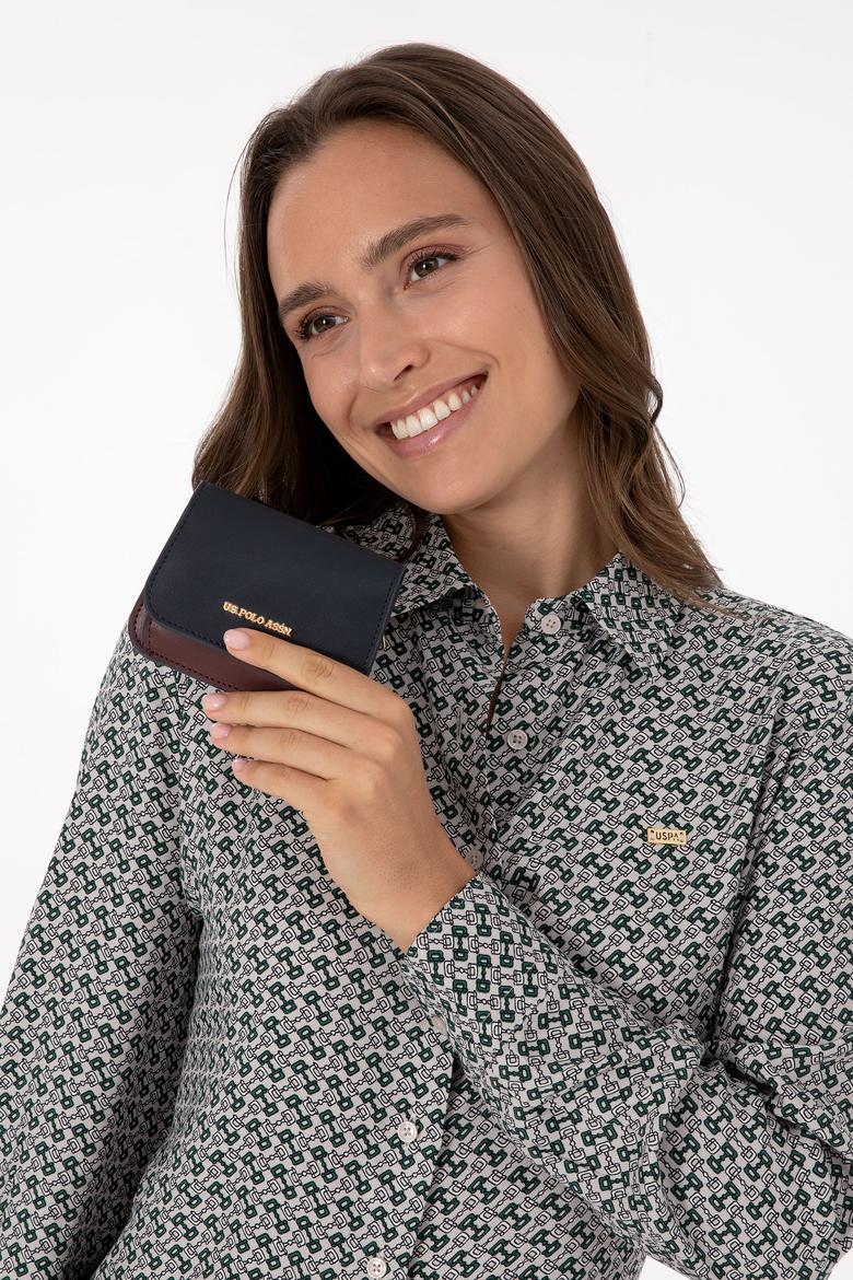 Kadın Lacivert Cüzdan