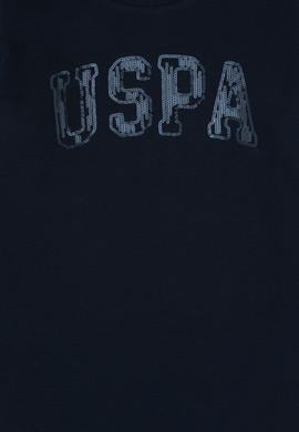 Kız Çocuk Lacivert Payet İşlemeli Sweat Örme Elbise - 50315624010