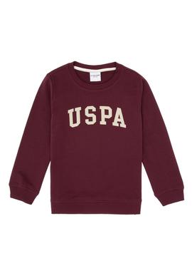Erkek Çocuk Bordo Basic Bisiklet Yaka Sweatshirt - 50313830146
