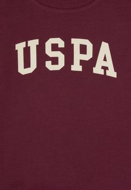 Erkek Çocuk Bordo Basic Bisiklet Yaka Sweatshirt - 50313830146