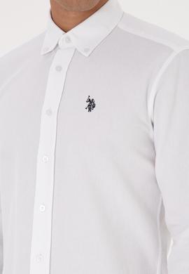 Erkek Beyaz Uzun Kollu Gömlek - 50308611006