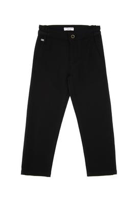 Erkek Çocuk Siyah Kanvas Pantolon - 50317274032