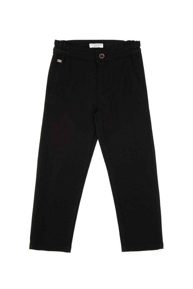 Erkek Çocuk Siyah Kanvas Pantolon - 50317274032