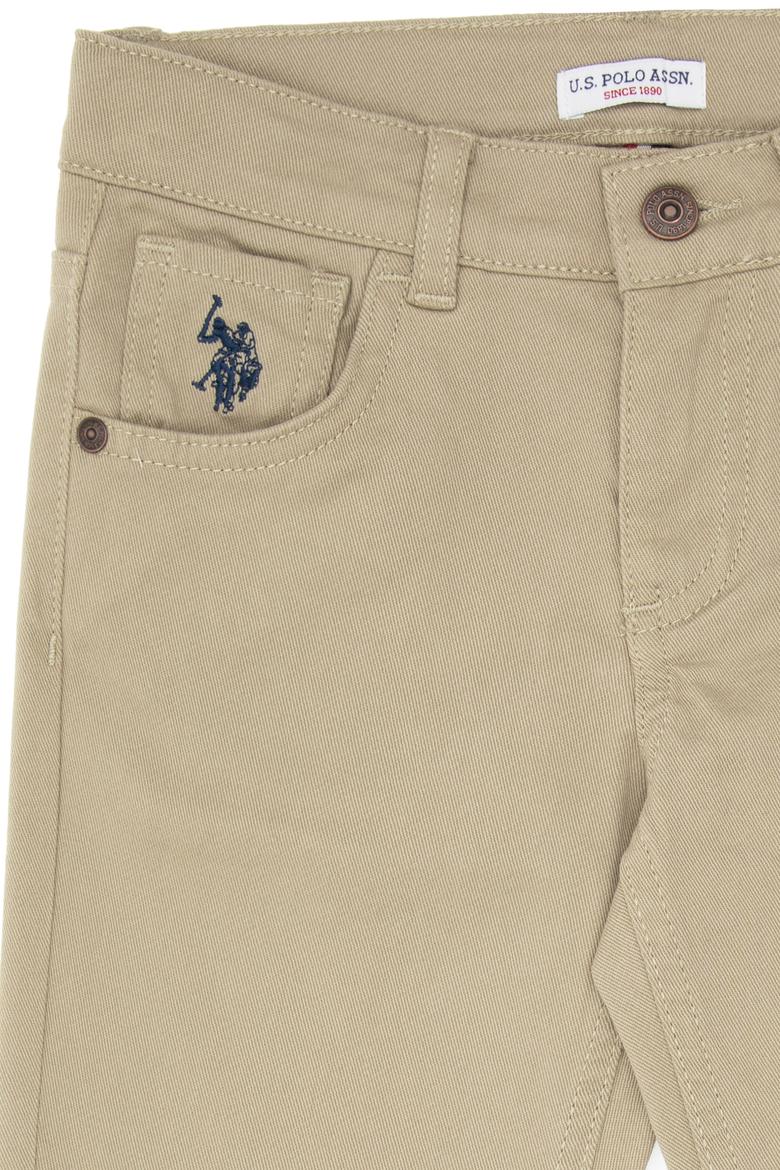 Erkek Çocuk Açık Haki Kanvas Pantolon - 50317183052