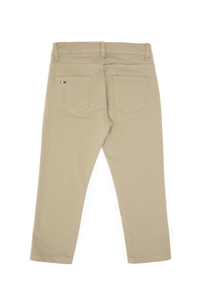 Erkek Çocuk Açık Haki Kanvas Pantolon - 50317183052