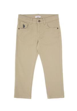 Erkek Çocuk Açık Haki Kanvas Pantolon - 50317183052