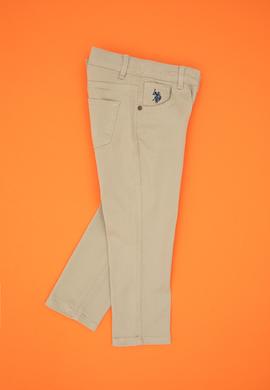 Erkek Çocuk Açık Haki Kanvas Pantolon - 50317183052