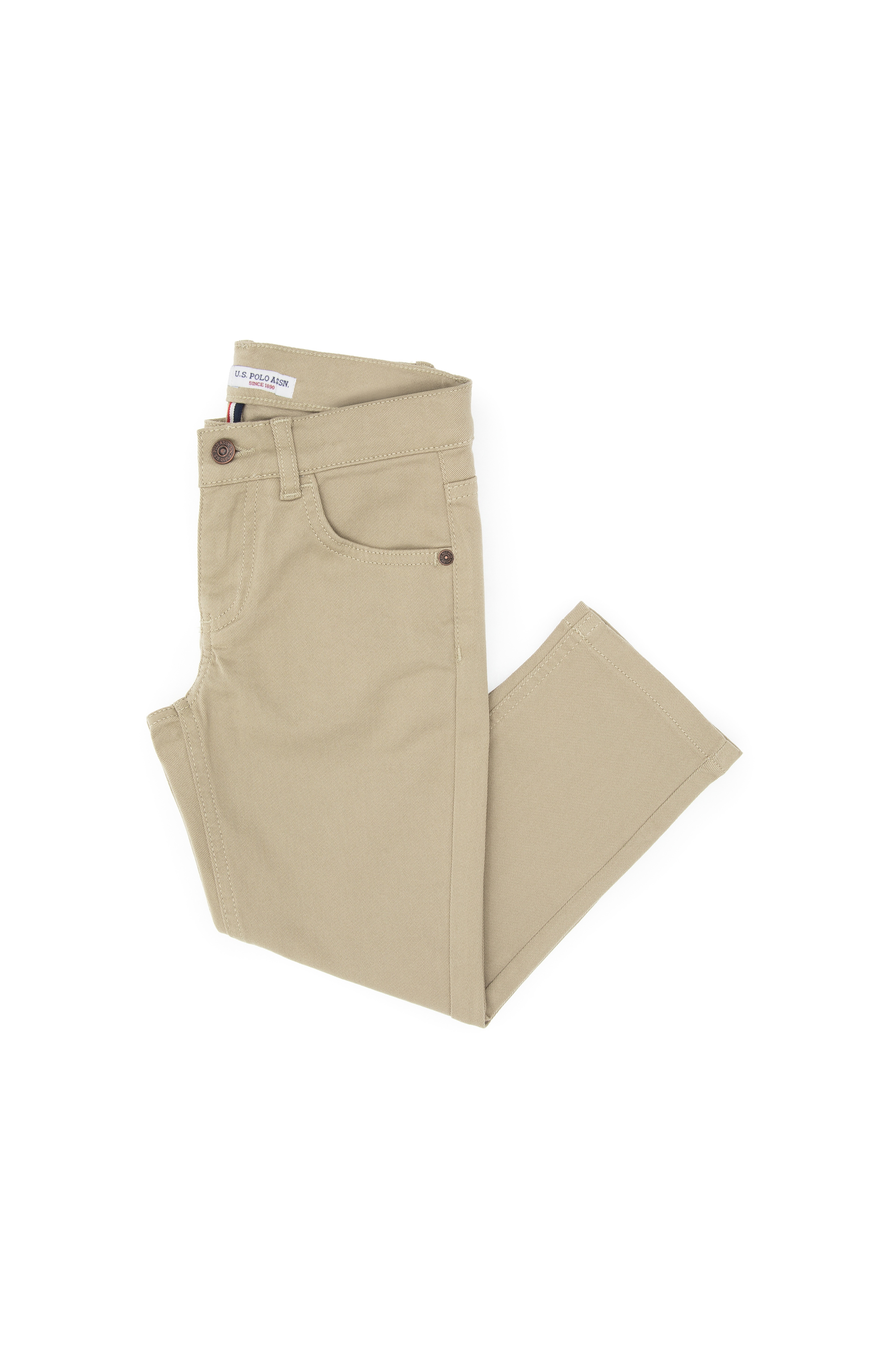 Erkek Çocuk Açık Haki Kanvas Pantolon - Image 4