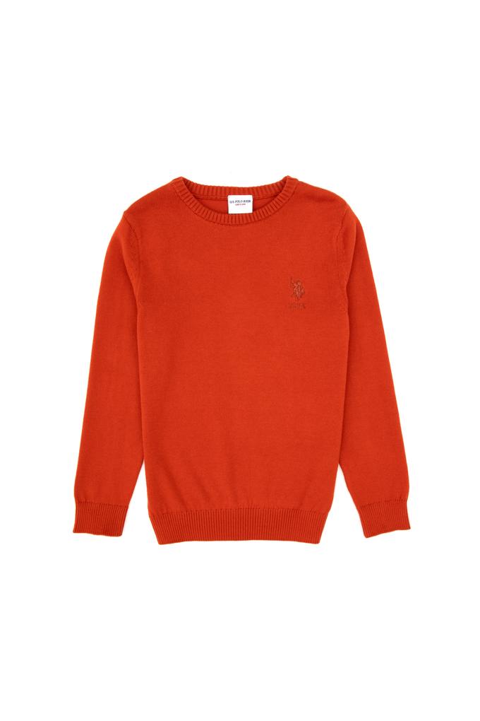 Erkek Çocuk Kiremit Basic Kazak