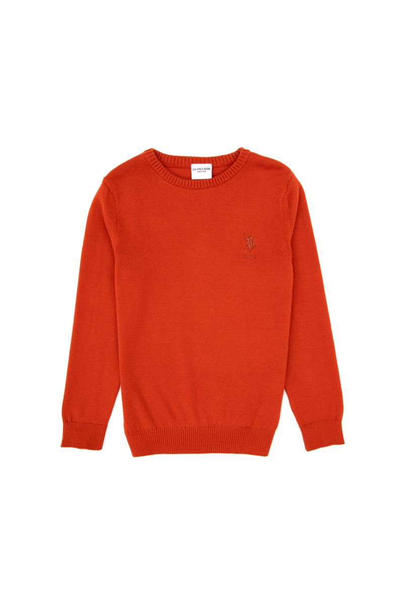 Erkek Çocuk Kiremit Basic Kazak