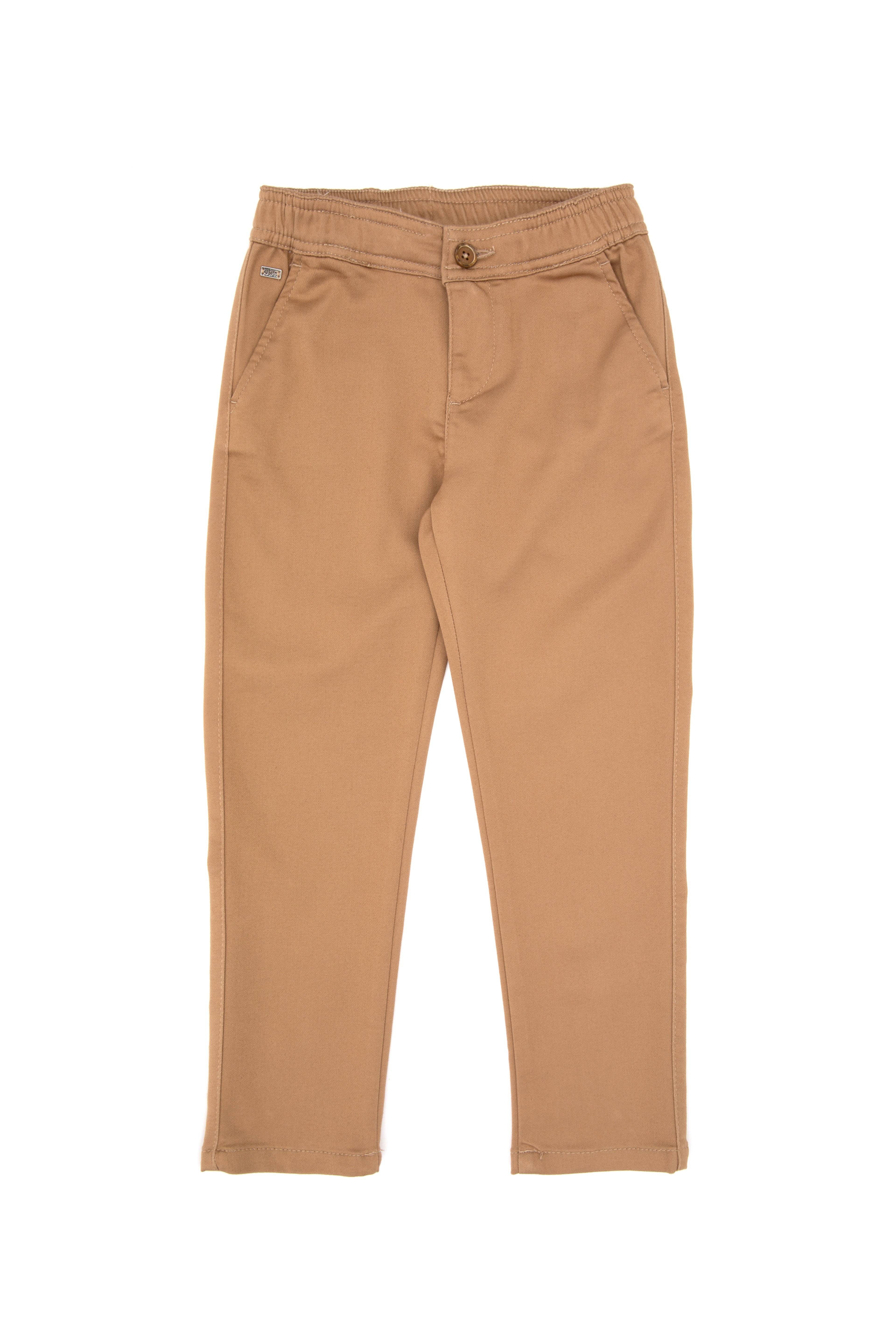 Erkek Çocuk Camel Kanvas Pantolon - Image 2