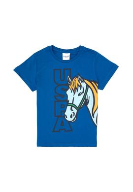 Erkek Çocuk Saks Bisiklet Yaka Süprem Tişört - 50316479031