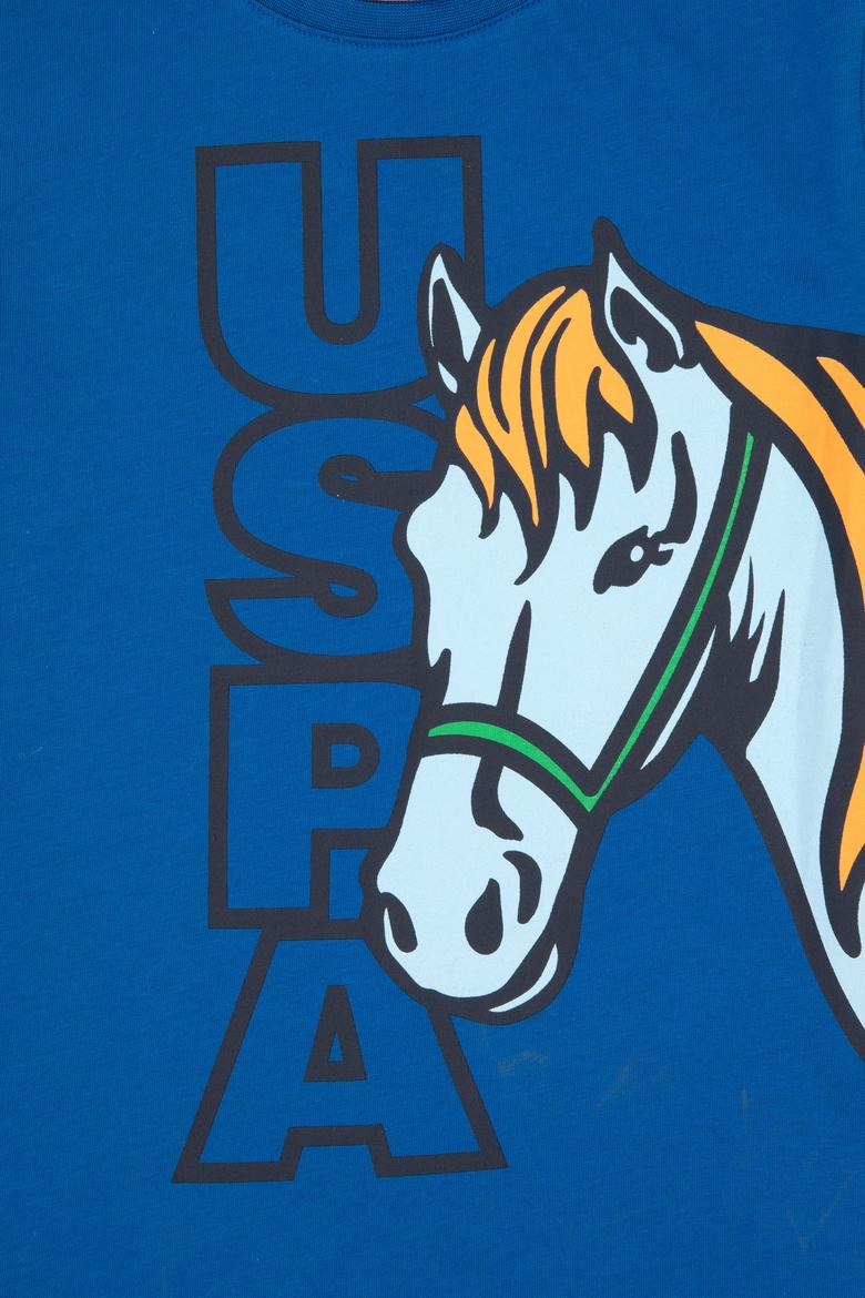 Erkek Çocuk Saks Bisiklet Yaka Süprem Tişört - 50316479031