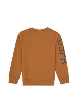 Erkek Çocuk Camel Basic Bisiklet Yaka Sweatshirt - 50313831074