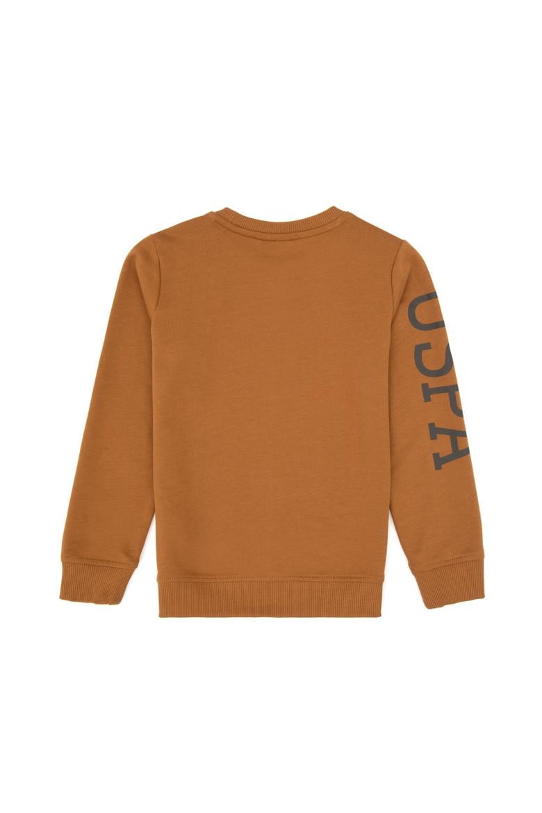 Erkek Çocuk Camel Basic Bisiklet Yaka Sweatshirt - 50313831074