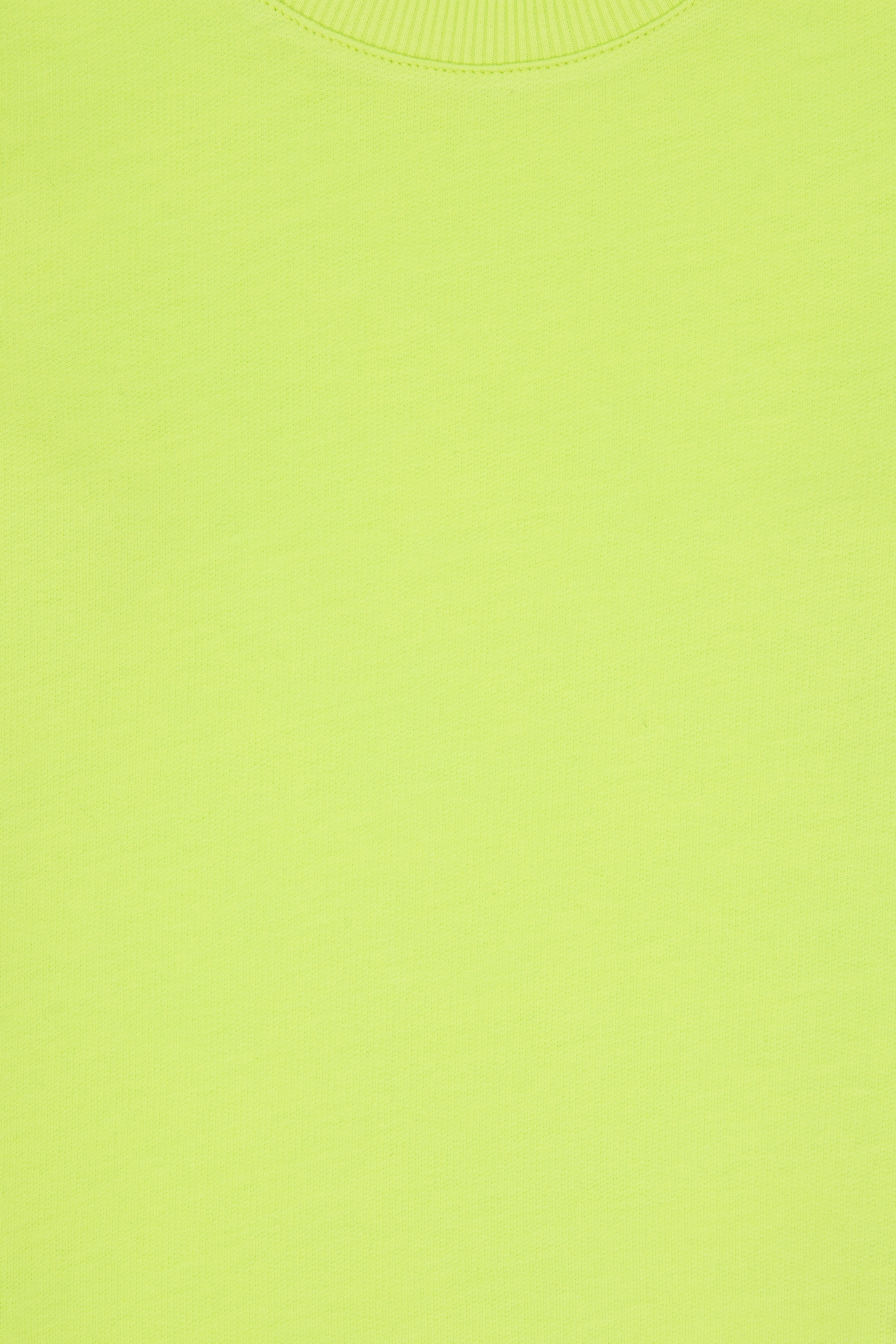 Erkek Çocuk Yeşil Basic Bisiklet Yaka Sweatshirt - Image 6