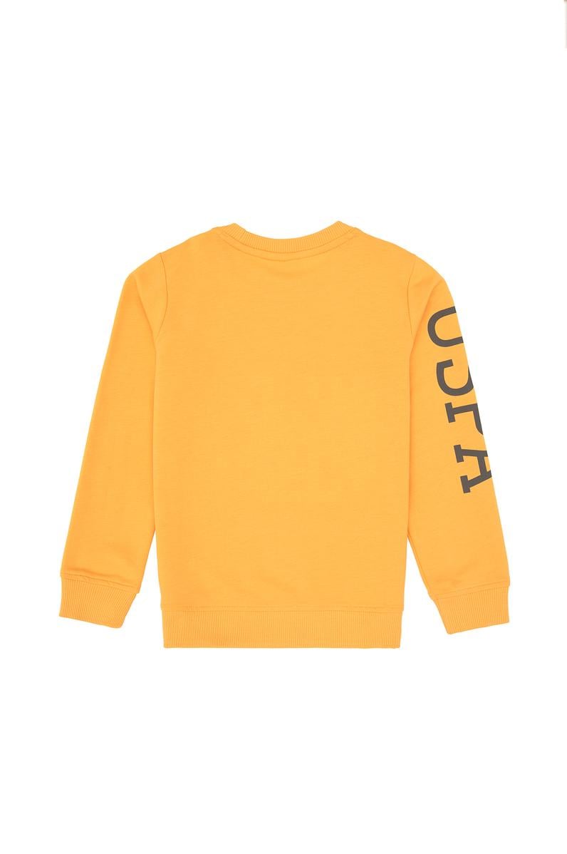 Erkek Çocuk Mango Bisiklet Yaka Basic Sweatshirt