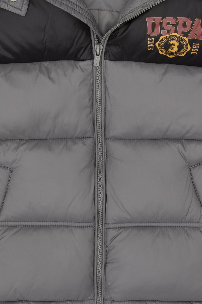 Erkek Çocuk Gri Yelek