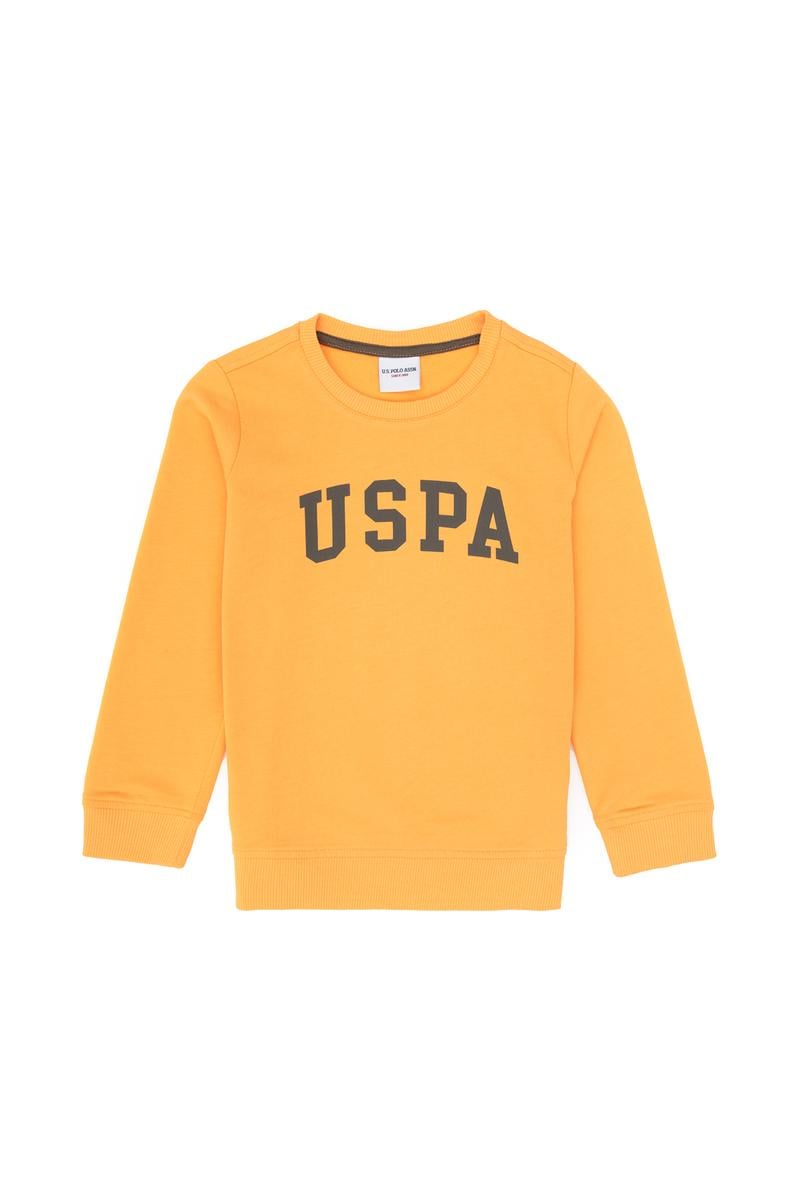 Erkek Çocuk Mango Bisiklet Yaka Basic Sweatshirt