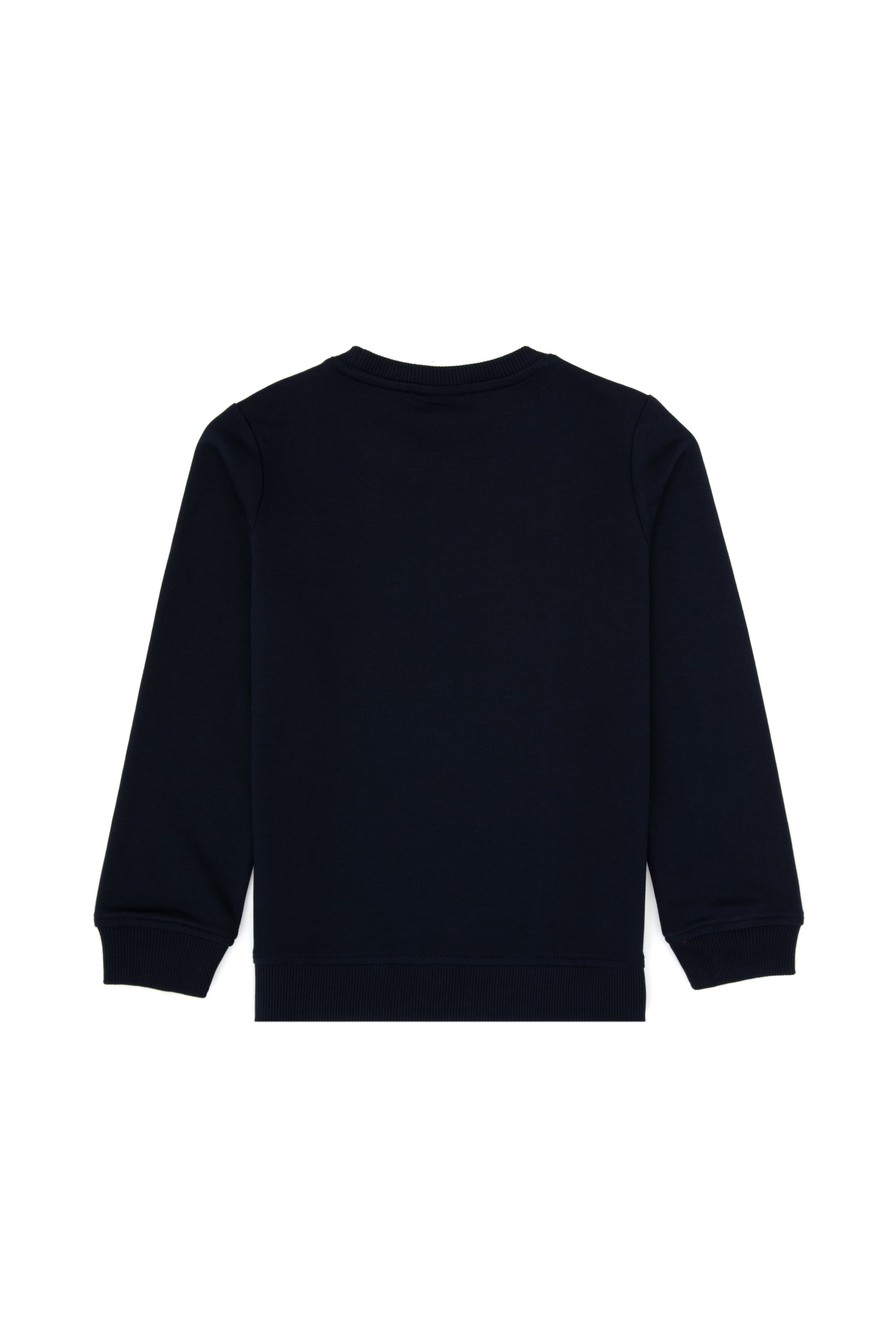 Erkek Çocuk Lacivert Basic Bisiklet Yaka Sweatshirt - Image 2